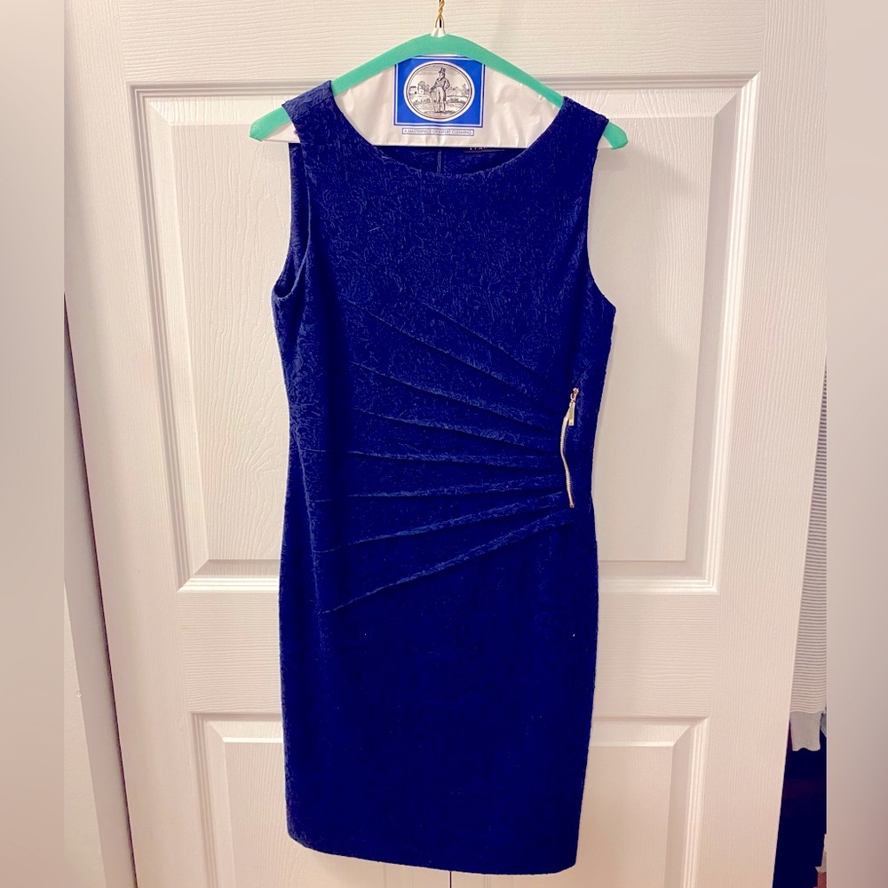 Ivanka Trump Bodycon dark blue dress size 6